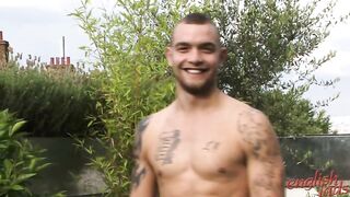 Andy Showing off His Massive Uncut Cock!