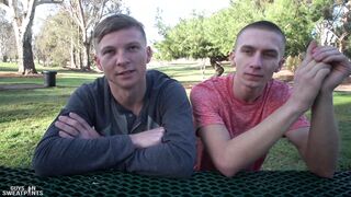 After the barfight (Aaron, Rex Johnson)