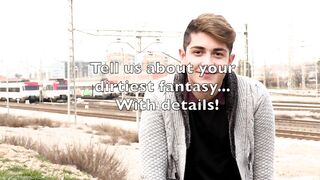 Spanish Twink is a Dirty Piss Slut Part 1